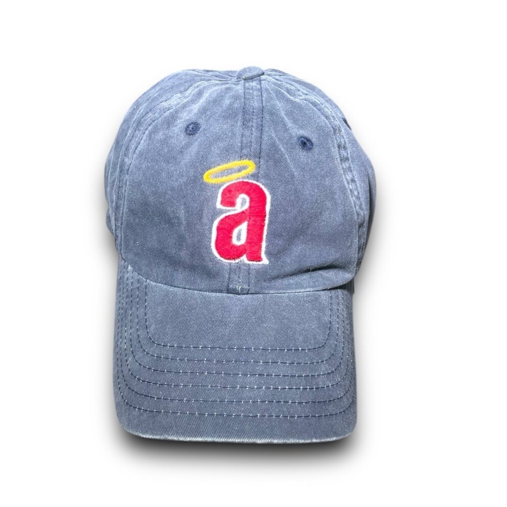 California Angels Wool Baseball Cap MLB Logo Adjustable‎